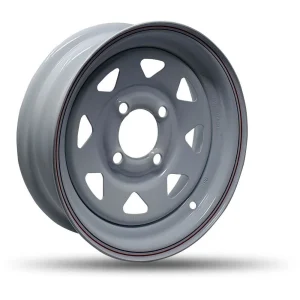 DTD – Trailer – White – 12″x4″ -3.2mm – All weather Wheels – T12440